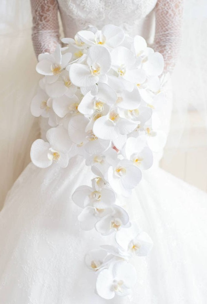 Bridal Bouquet - Cascading Elegance