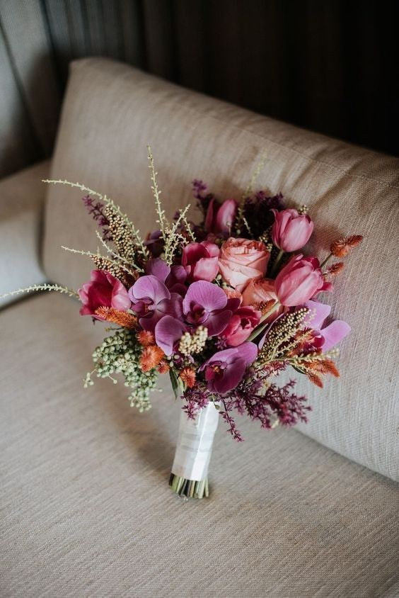 Dusky Orchid Romance