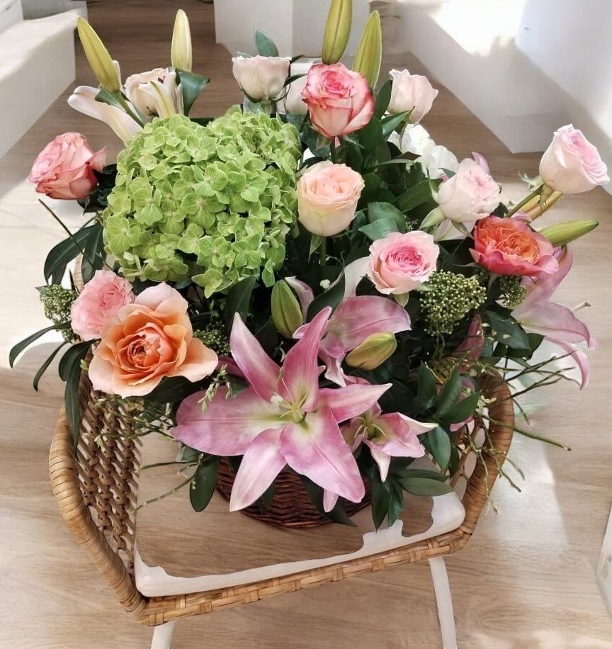 Lush Elegance Basket