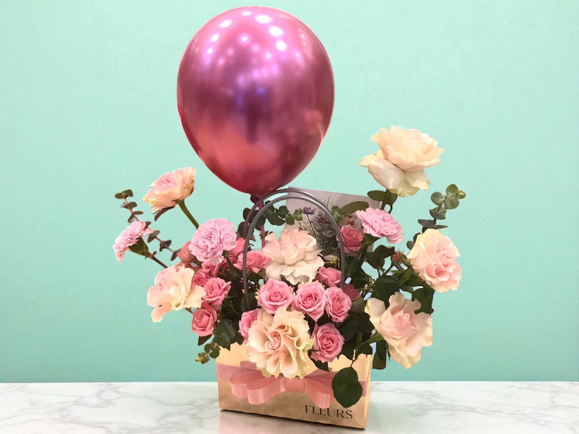 Blush & Balloon Delight