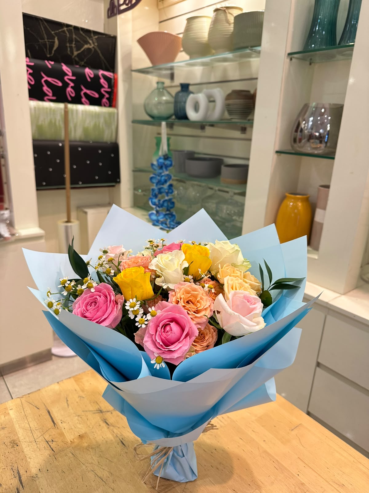 Sunrise Rose Delight Bouquet