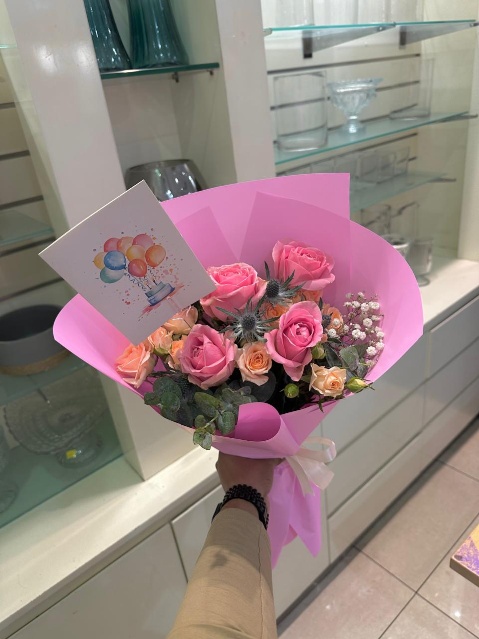 Sweet Blush Celebration Bouquet
