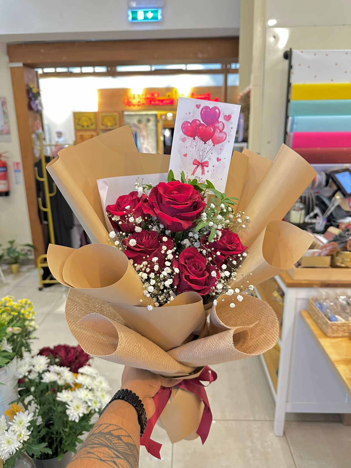 Red Rose Romance Bouquet